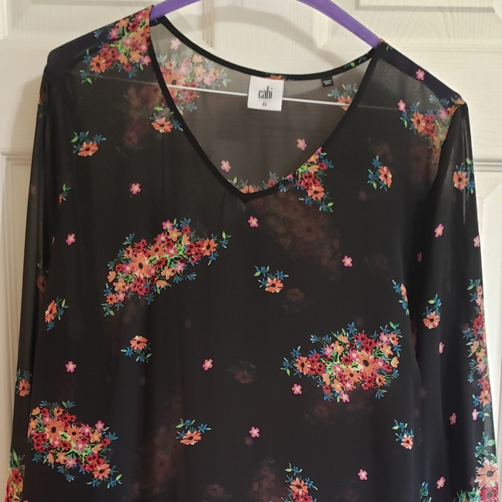 Cabi Blooming blouse